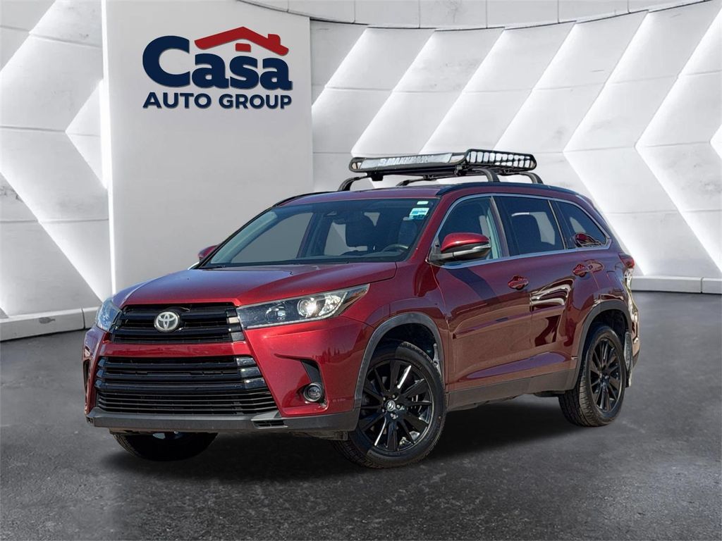 Salsa Red Pearl 2019 Toyota Highlander SUV / Crossover All-Wheel Drive 8-Speed Automatic