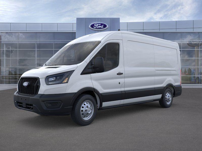 Oxford White 2026 Ford Transit Cargo Van All-Wheel Drive 