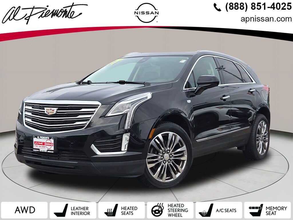 Black Metallic 2017 Cadillac XT5 Premium Luxury AWD SUV / Crossover Four-Wheel Drive 8-Speed Automatic