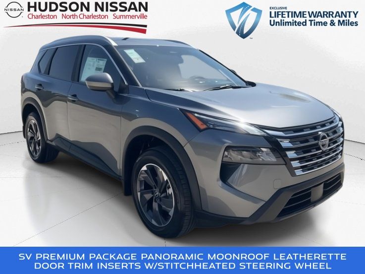 2025 Gun Metallic Nissan Rogue SV FWD SUV