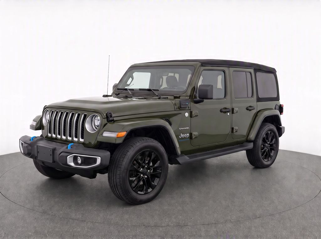 2023 Jeep Wrangler Sahara 4xe Green at South Hills CDJR