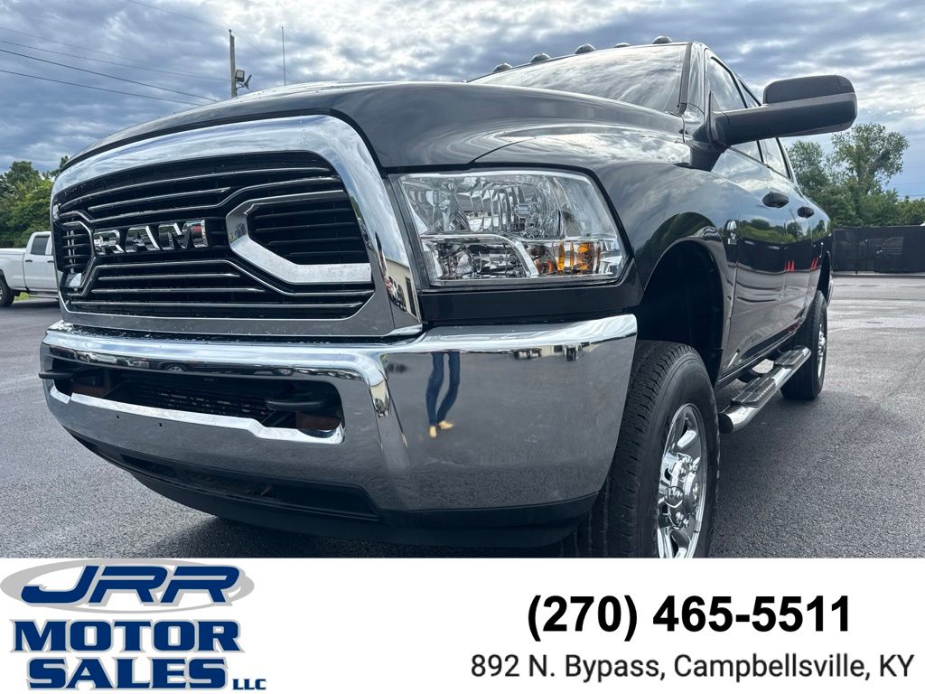 Gray (Steel Metallic) 2017 RAM 2500 Pickup Truck Four-Wheel Drive 6-Speed Automatic