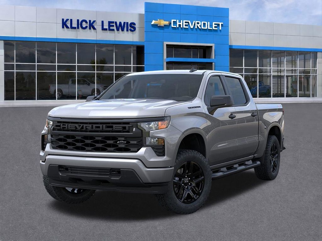 2026 Chevrolet Silverado 1500 Custom Gray at Carlisle Cadillac Buick GMC