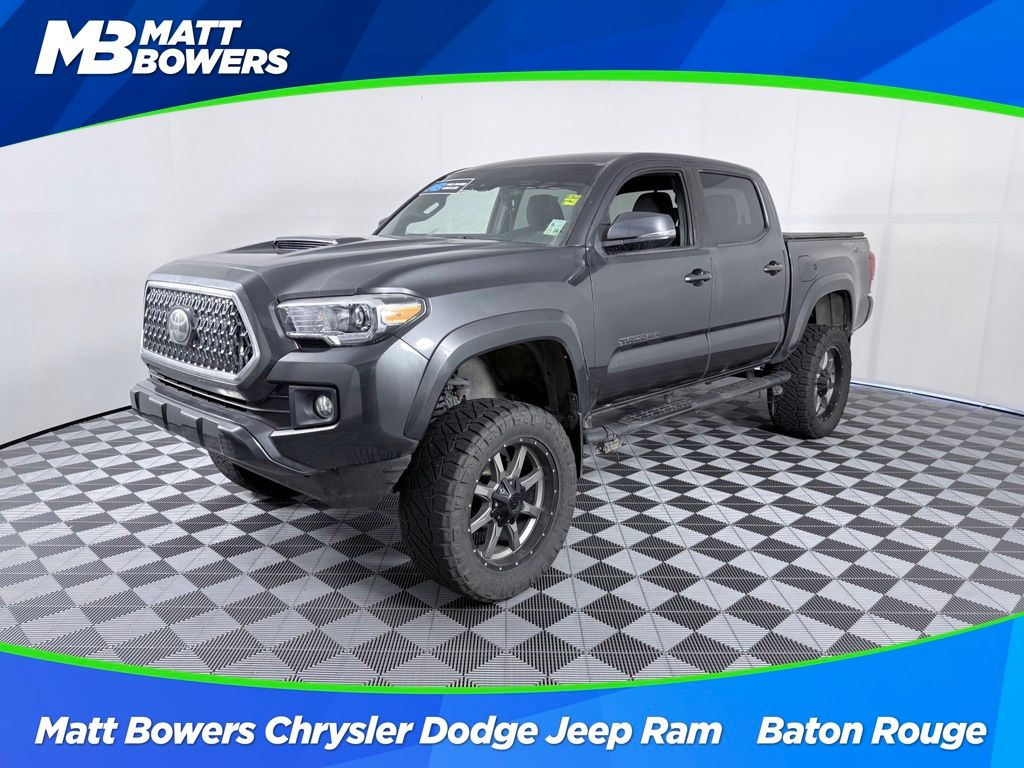 Magnetic Gray Metallic 2019 Toyota Tacoma Pickup Truck Four-Wheel Drive 6-Speed Automatic