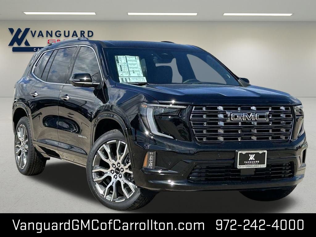 Black (Ebony Twilight Metallic) 2026 GMC Acadia SUV / Crossover Four-Wheel Drive 8-Speed Automatic