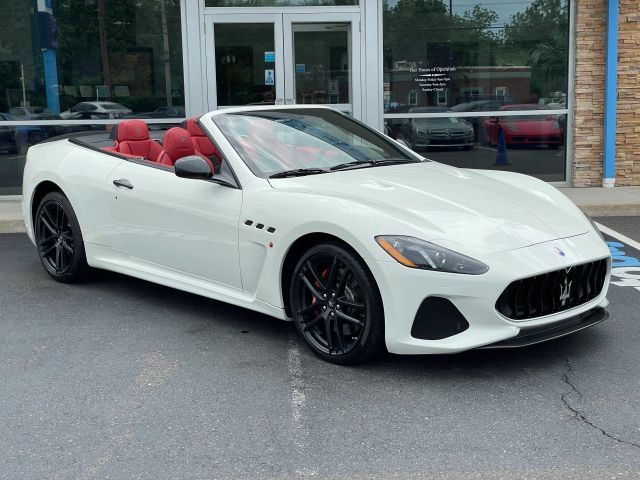 White 2018 Maserati GranTurismo MC Convertible Convertible Rear-Wheel Drive 6-Speed Automatic