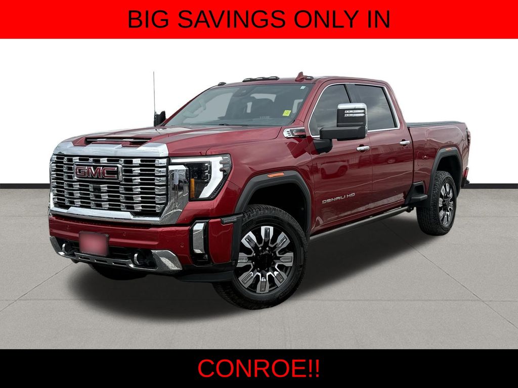 Volcanic Red Tintcoat 2024 GMC Sierra 2500HD Pickup Truck Four-Wheel Drive Automatic