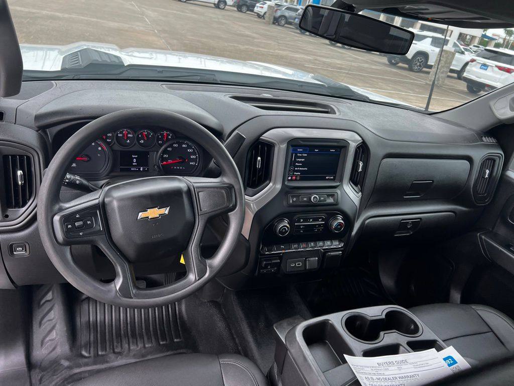 2022 Chevrolet Silverado 2500HD Work Truck White at Wharton Chevrolet GMC