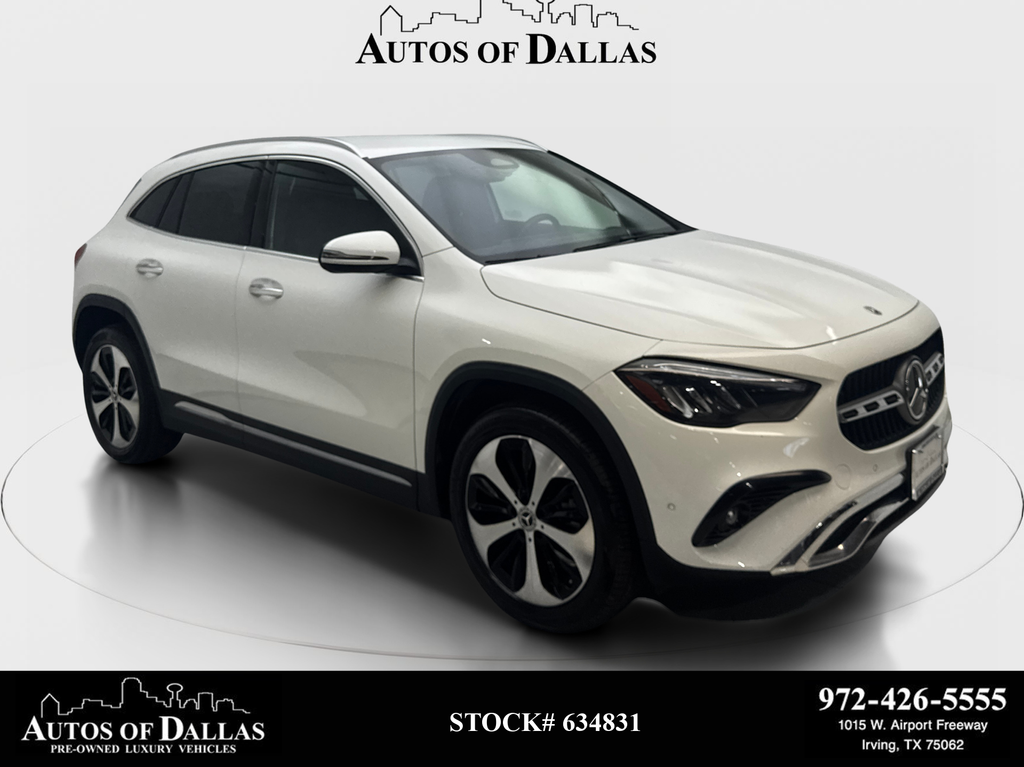 White 2025 Mercedes-Benz GLA 250 FWD SUV / Crossover Front-Wheel Drive 8-Speed Dual Clutch
