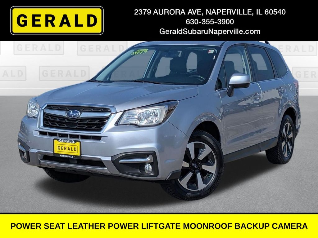 Ice Silver Metallic 2017 Subaru Forester SUV / Crossover All-Wheel Drive Continuously Variable Transmission