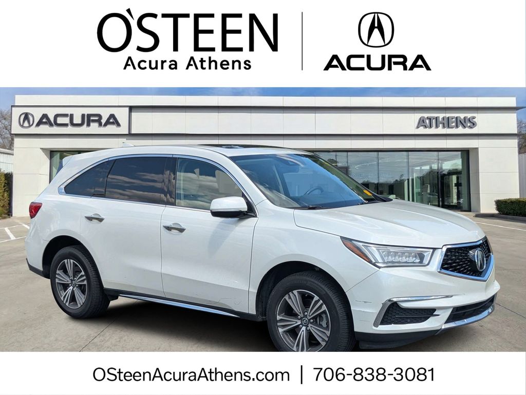 White Diamond Pearl 2017 Acura MDX SUV / Crossover Front-Wheel Drive 9-Speed Automatic