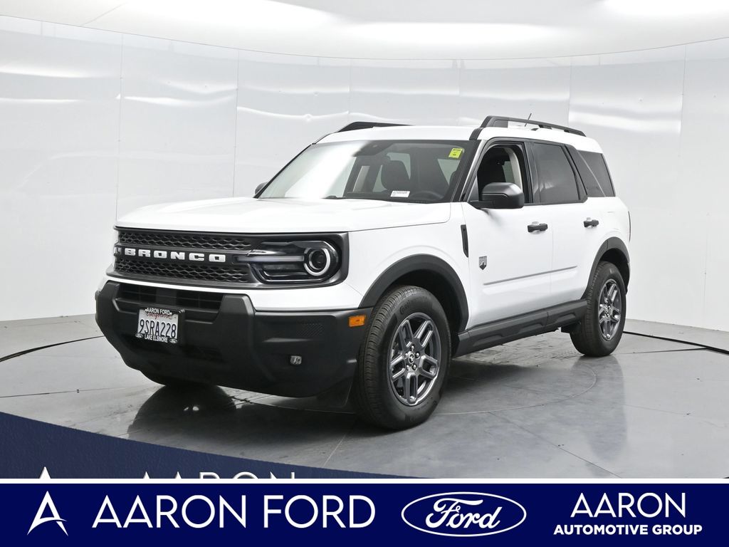 Oxford White 2025 Ford Bronco Sport SUV / Crossover All-Wheel Drive 8-Speed Automatic