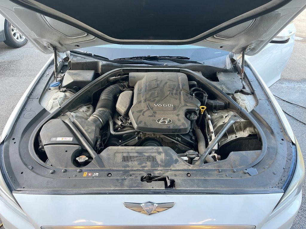 2015 Hyundai Genesis 3.8 White at Gullo Toyota