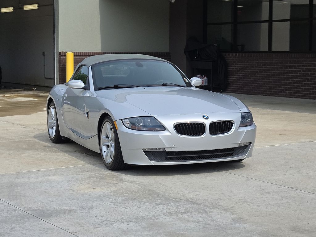 Titanium Silver Metallic 2007 BMW Z4 Convertible Rear-Wheel Drive 6-Speed Automatic