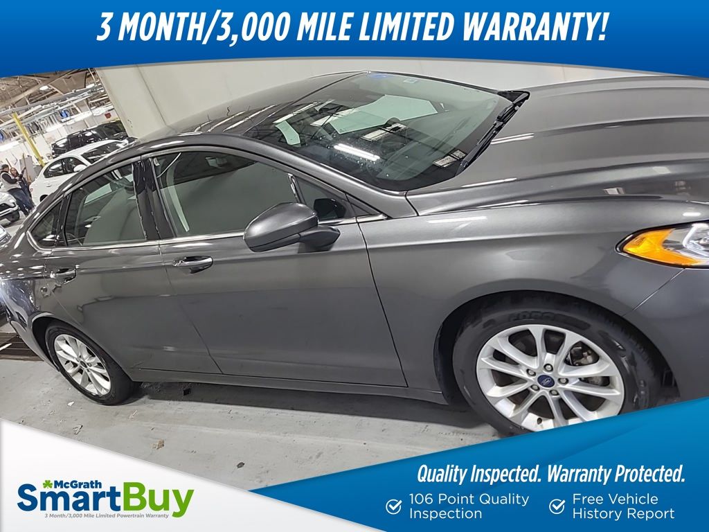 Gray (Magnetic) 2019 Ford Fusion SE Sedan Front-Wheel Drive 6-Speed Automatic