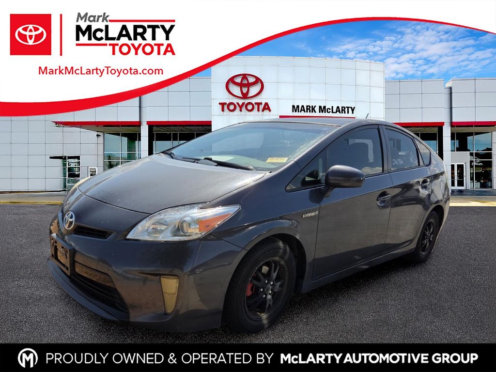 Winter Gray Metallic 2012 Toyota Prius Hatchback Front-Wheel Drive Continuously Variable Transmission