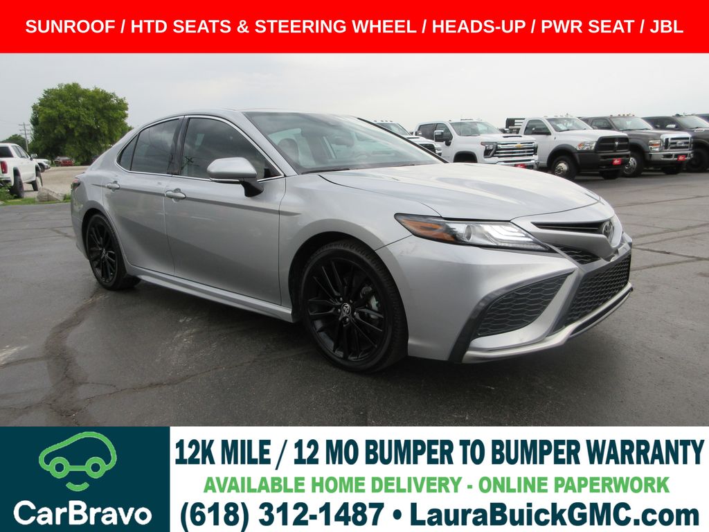 Celestial Silver Metallic 2024 Toyota Camry Sedan Front-Wheel Drive 8-Speed Automatic