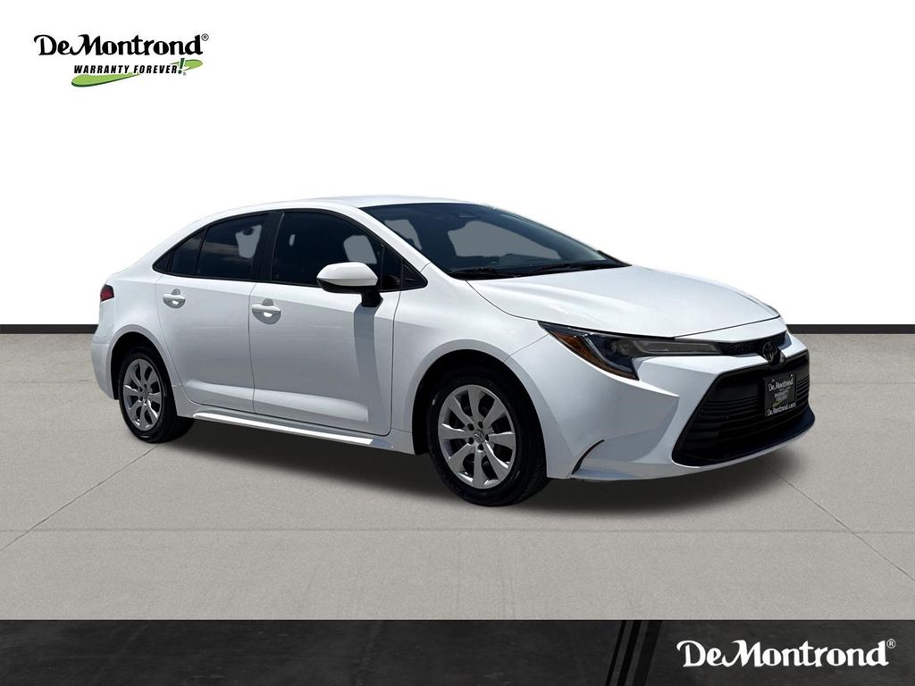 2023 Toyota Corolla LE White at Traditions Chevrolet