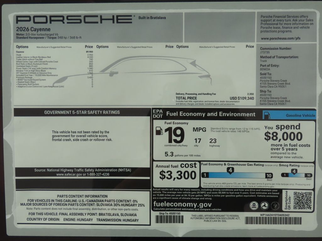 Thumbnail: 2026 Porsche Cayenne - 15