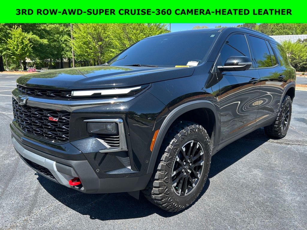 Mosaic Black Metallic 2024 Chevrolet Traverse Z71 AWD SUV / Crossover Four-Wheel Drive 8-Speed Automatic