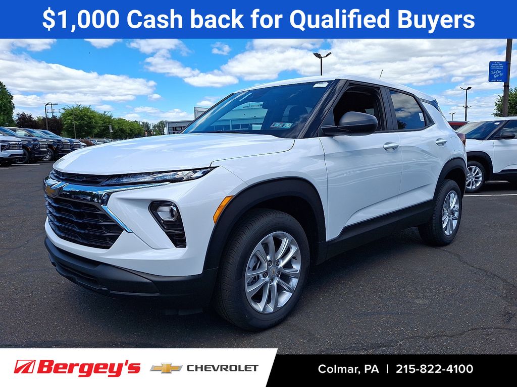Summit White 2026 Chevrolet Trailblazer SUV / Crossover Four-Wheel Drive 9-Speed Automatic