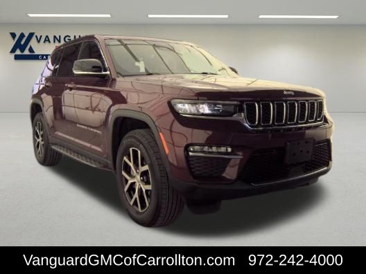 Velvet Red Pearlcoat 2025 Jeep Grand Cherokee SUV / Crossover Four-Wheel Drive 8-Speed Automatic