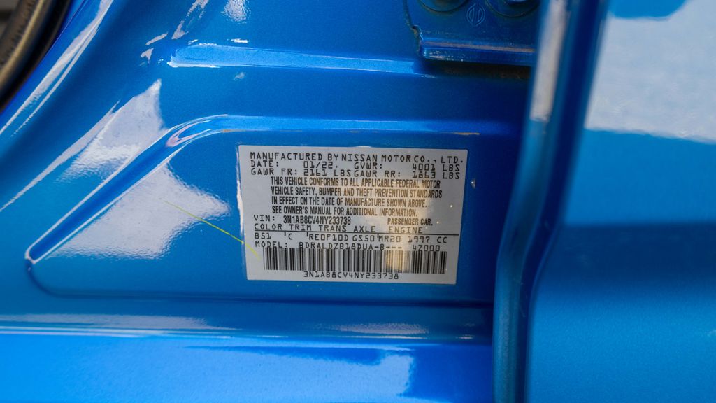 Used 2022 Nissan Sentra SV 4D Sedan