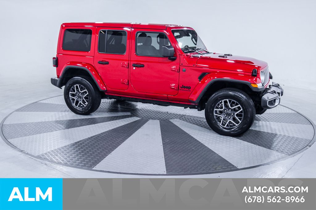 Used 2025 Red Jeep Sahara image 13