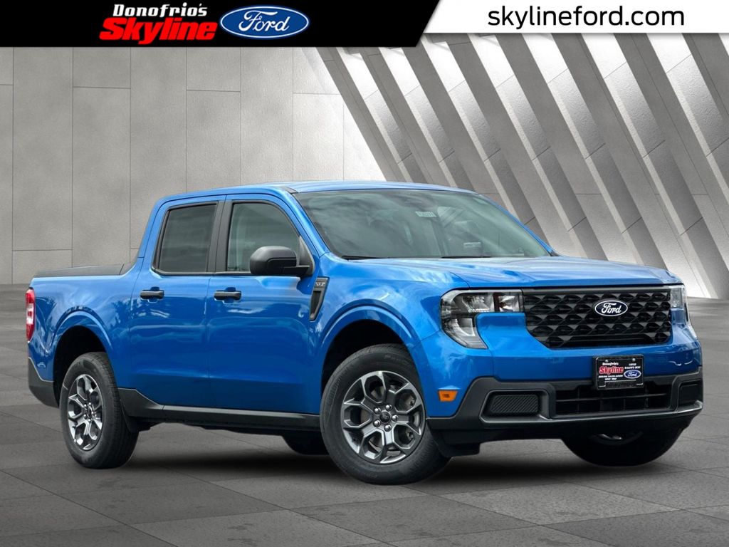 Velocity Blue 2026 Ford Maverick Pickup Truck All-Wheel Drive Continuously Variable Transmission