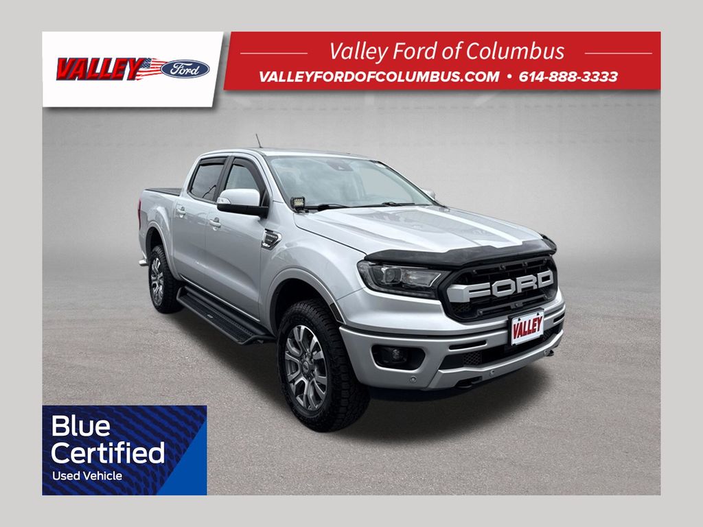 Ingot Silver 2019 Ford Ranger Pickup Truck Four-Wheel Drive Automatic