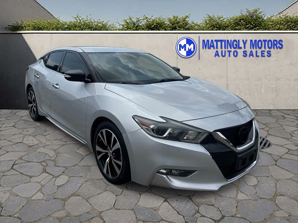 Brilliant Silver 2018 Nissan Maxima Sedan Front-Wheel Drive Continuously Variable Transmission
