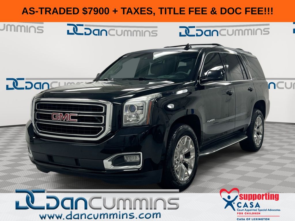 Onyx Black 2016 GMC Yukon SUV / Crossover Four-Wheel Drive 6-Speed Automatic Overdrive