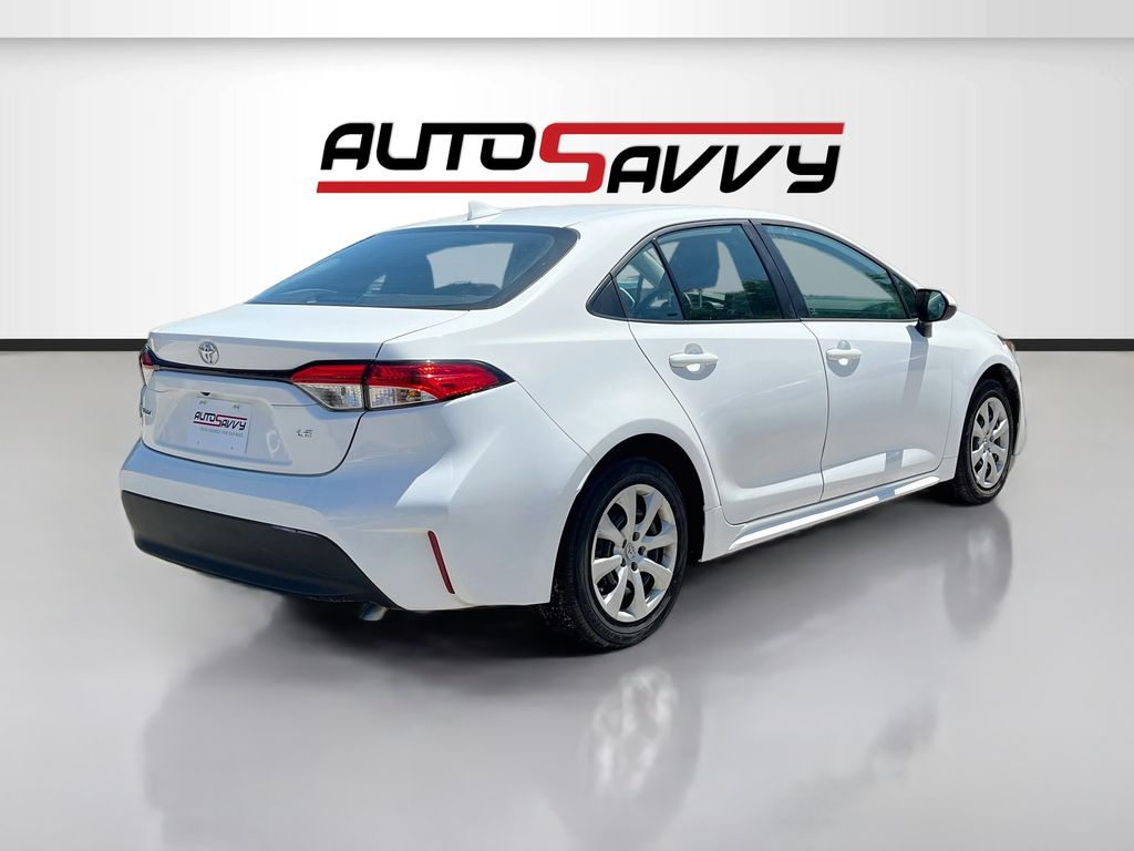 2026 Toyota Corolla LE White at Classic Toyota Galveston