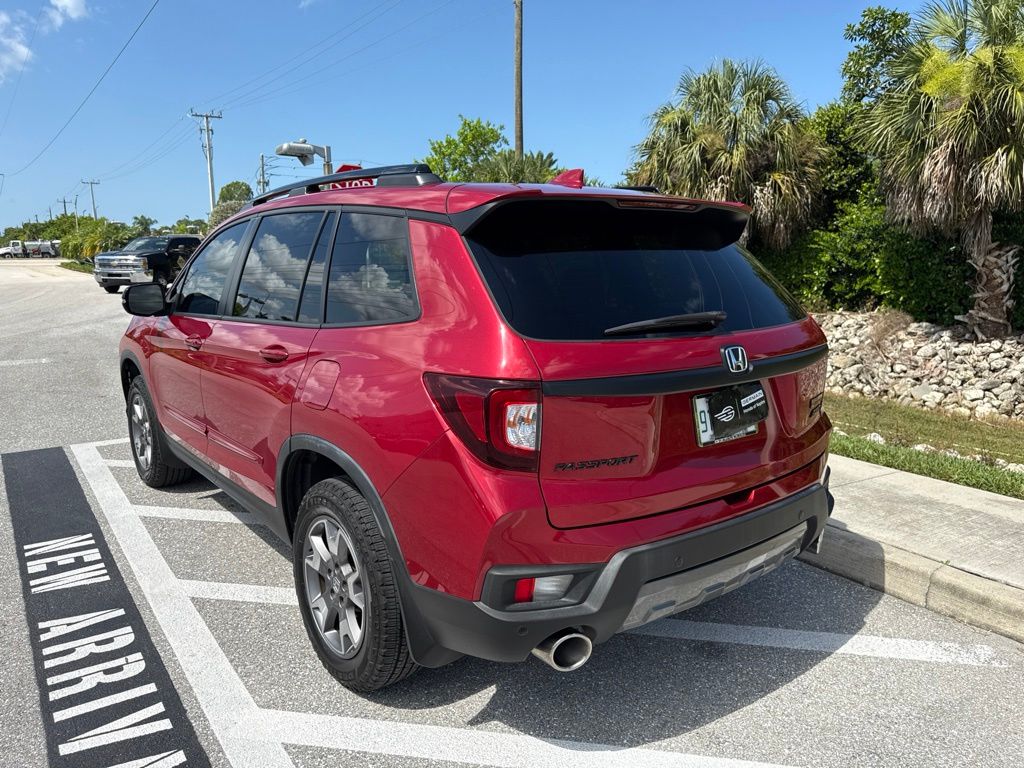 Used 2023 Radiant Red Metallic II Honda TrailSport image 3