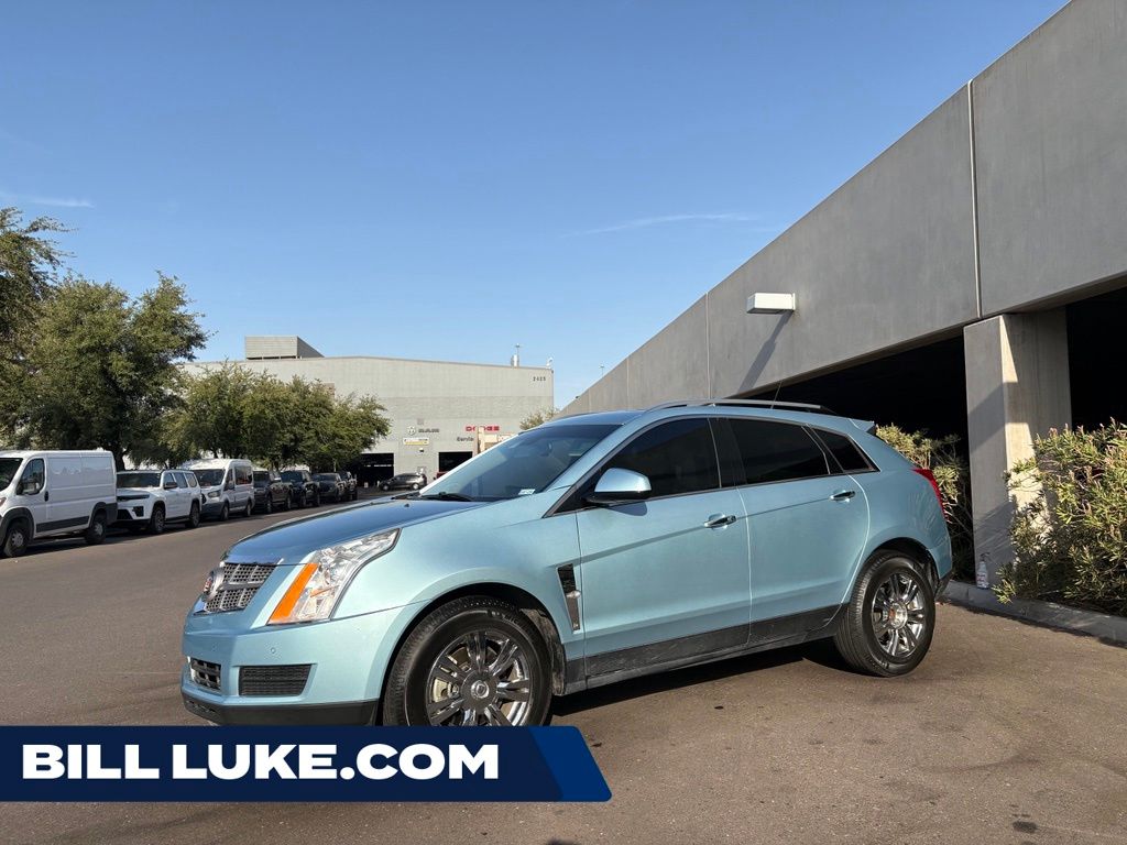 Blue Frost Metallic 2011 Cadillac SRX SUV / Crossover Front-Wheel Drive 6-Speed Automatic