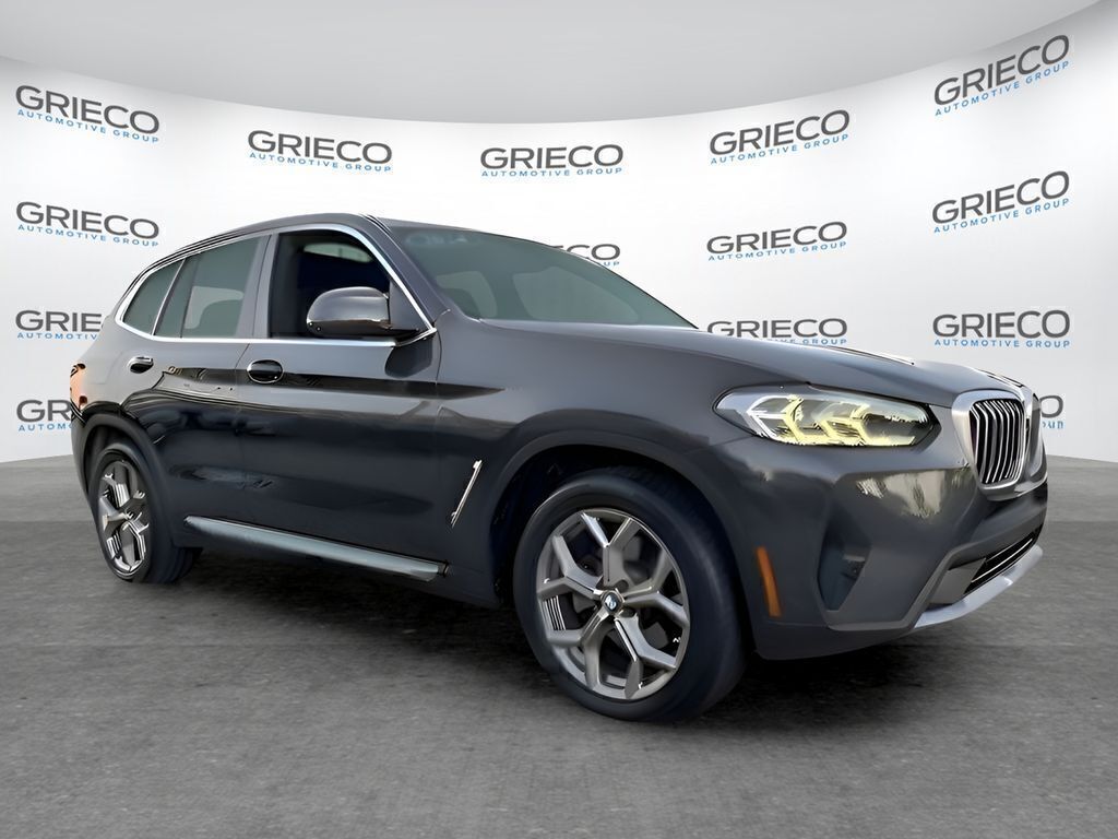 Gray (Dark Graphite Metallic) 2024 BMW X3 SUV / Crossover Rear-Wheel Drive 8-Speed Automatic