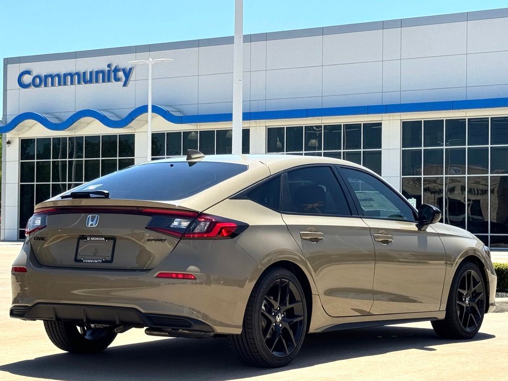 2026 Honda Civic Sport Tan at Community Honda