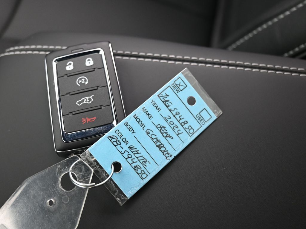 Used 2024 Bright White Clearcoat Jeep Overland image 47