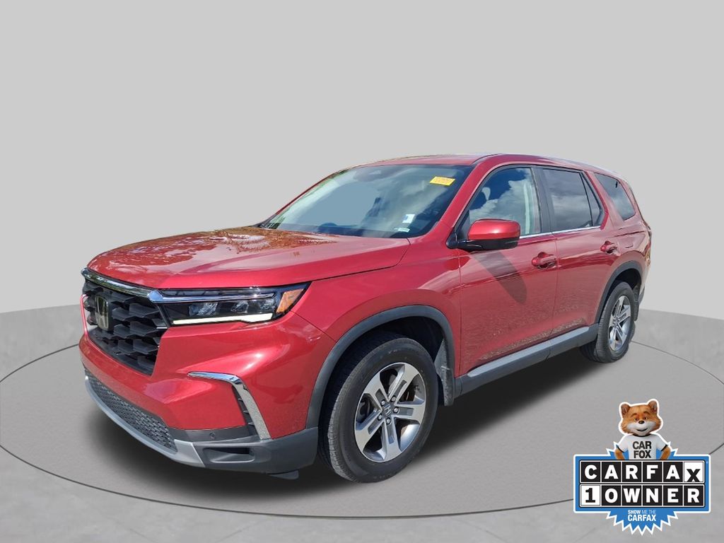 Radiant Red Metallic II 2024 Honda Pilot SUV / Crossover All-Wheel Drive Automatic