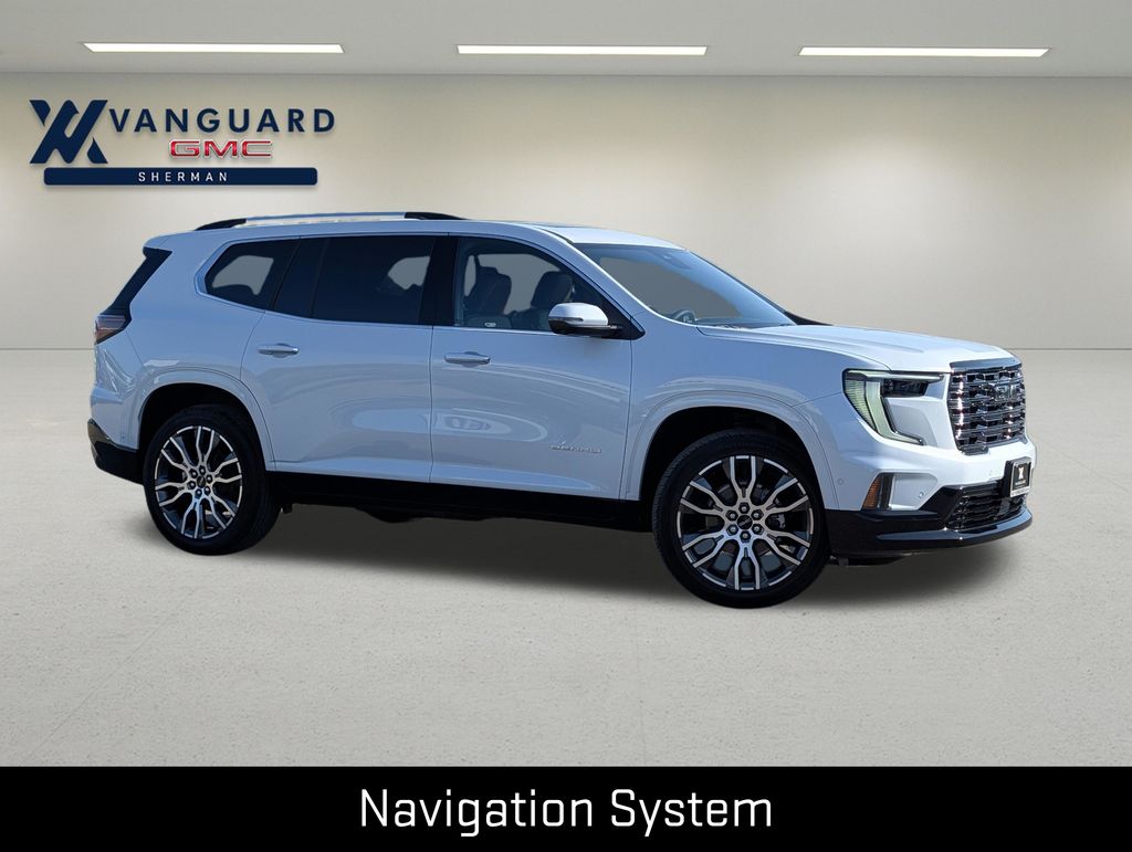 Glacier White Tricoat 2026 GMC Acadia SUV / Crossover Four-Wheel Drive 8-Speed Automatic