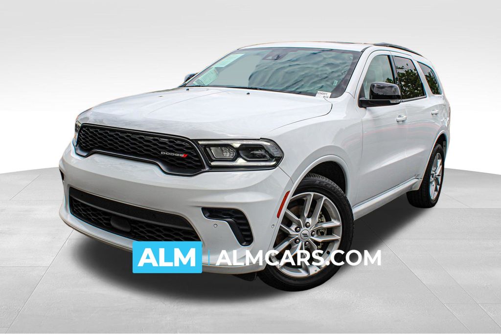 White Knuckle Clearcoat 2025 Dodge Durango SUV / Crossover All-Wheel Drive 8-Speed Automatic