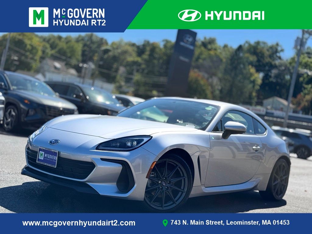Ice Silver Metallic 2024 Subaru BRZ Coupe Rear-Wheel Drive 6-Speed Manual