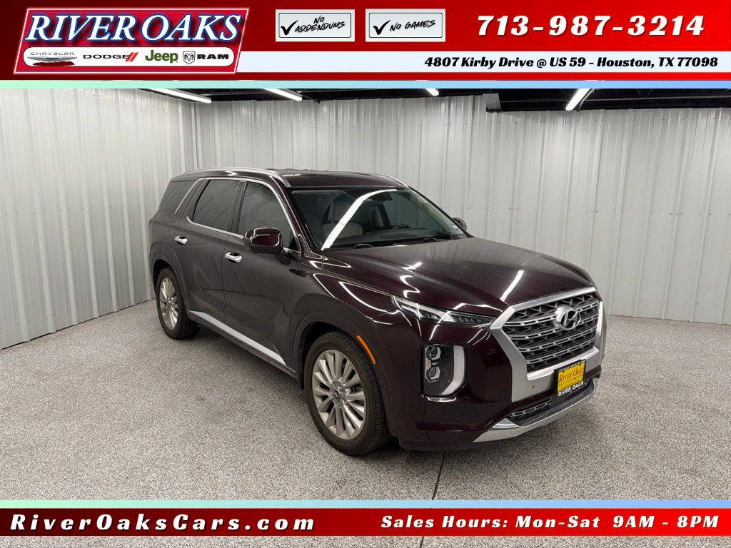 2020 Hyundai Palisade Limited Red at Joe Myers Mazda Kia
