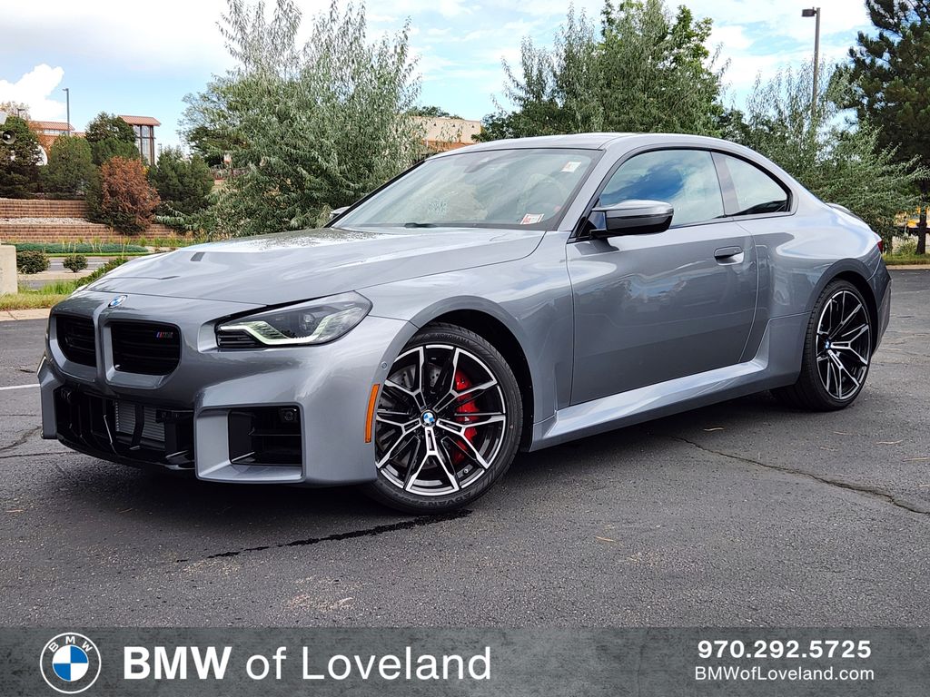 Gray (Skyscraper Grey Metallic) 2026 BMW M2 Coupe Rear-Wheel Drive Automatic