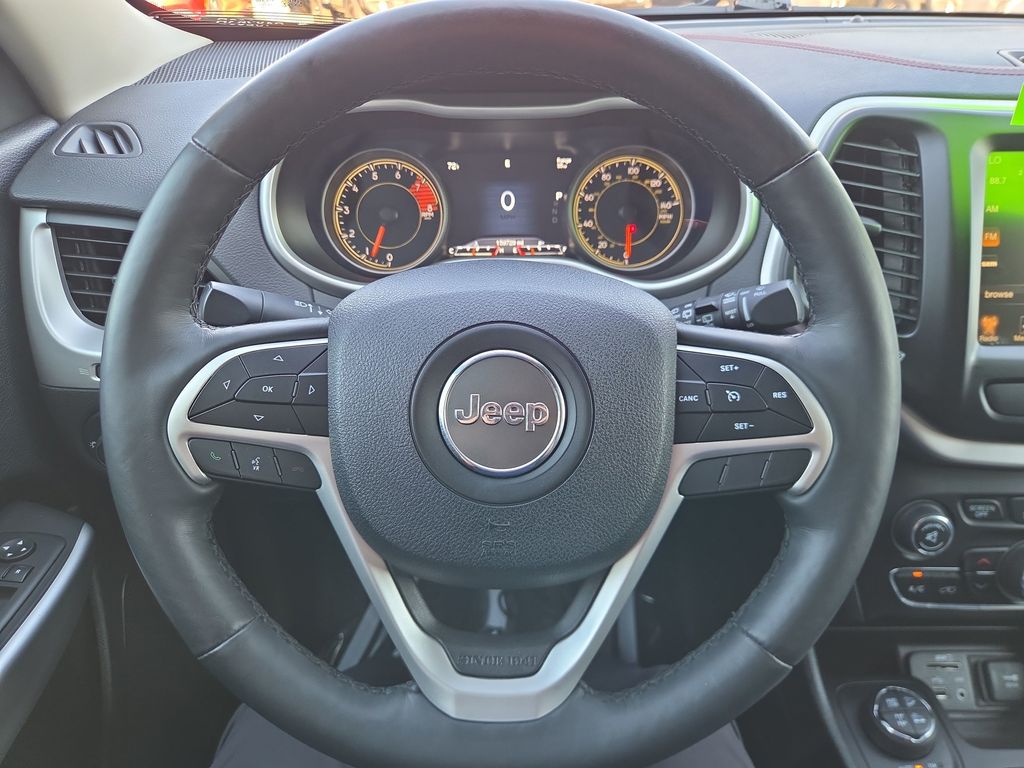 used 2018 Jeep Cherokee car, priced at $10,000