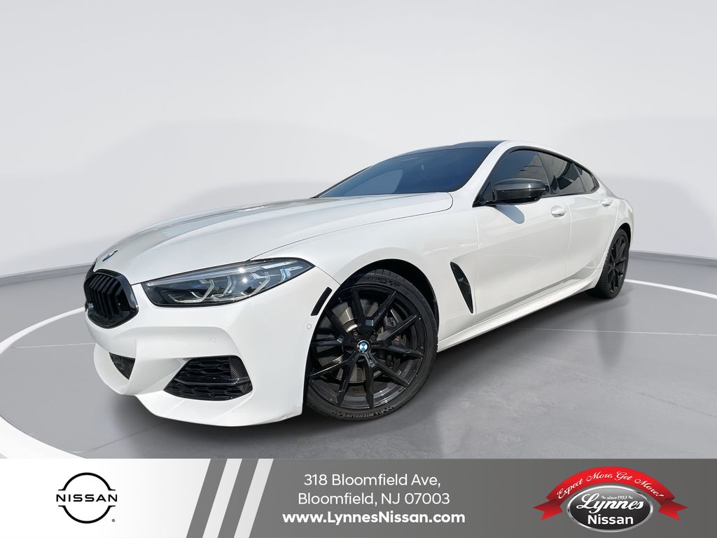 White Metallic 2022 BMW 8 Series Coupe All-Wheel Drive 8-Speed Automatic