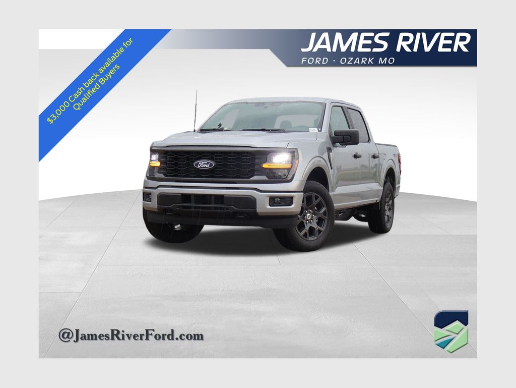 Silver Metallic 2026 Ford F-150 Pickup Truck Four-Wheel Drive Automatic