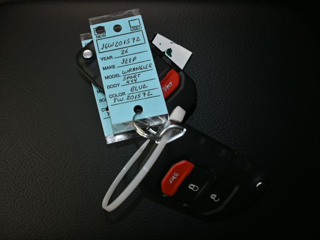 New 2026 Hydro Blue Pearl Coat Jeep Sport image 21