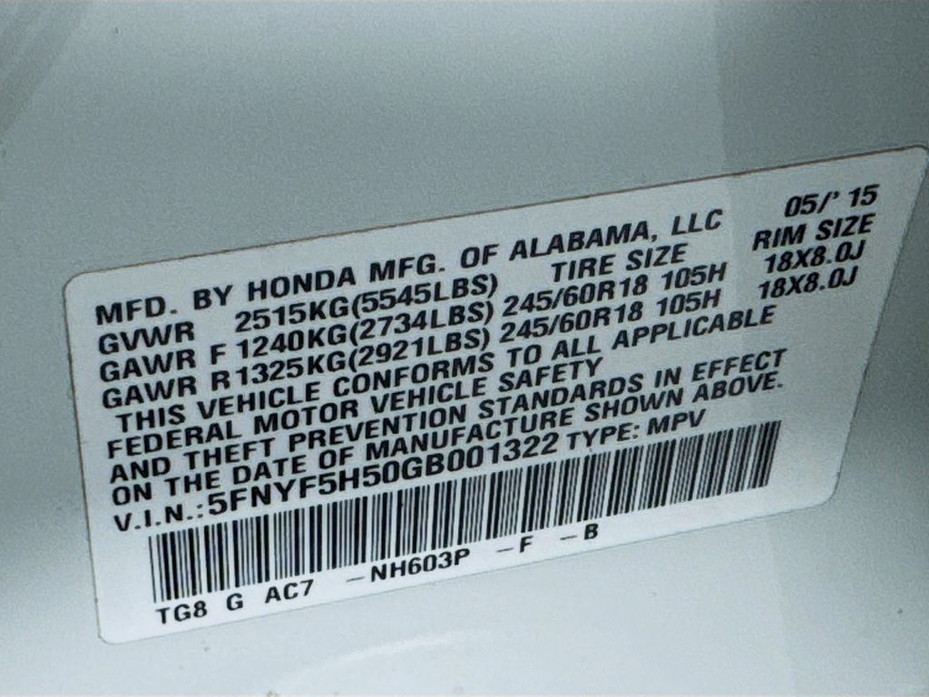 Used Car 2016 Honda Pilot  Ex-l For Sale Under $15,000 In Austin, Texas