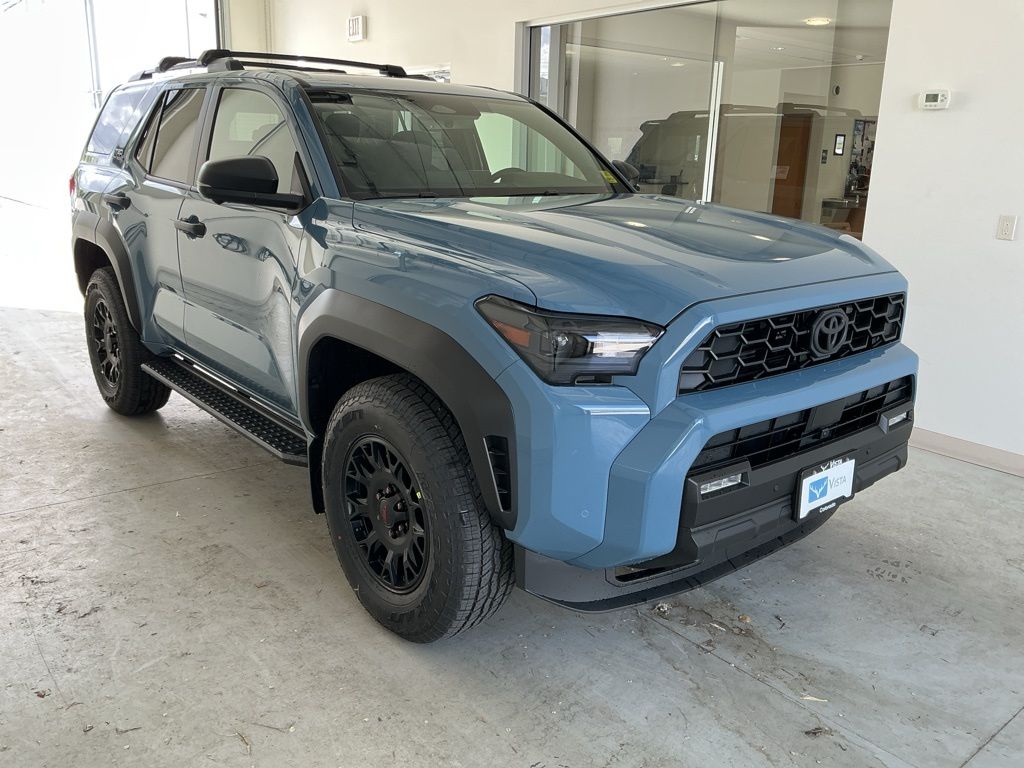 Blue 2026 Toyota 4Runner TRD Off-Road Premium 4WD SUV / Crossover Four-Wheel Drive 8-Speed Automatic